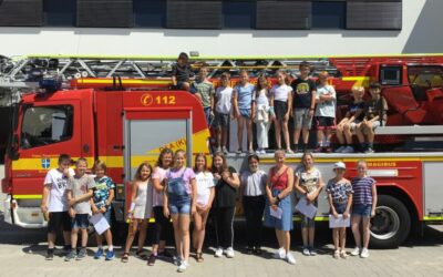 Ein spannender Besuch bei der Feuerwehr 