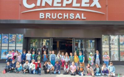 Besuch im Schulkino 